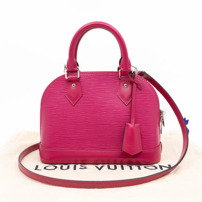 Alma BB Hot Pink Epi Leather