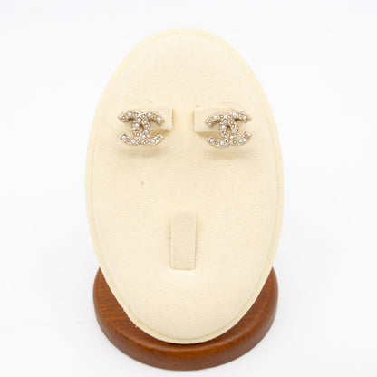 CC Pearls Earrings Gold