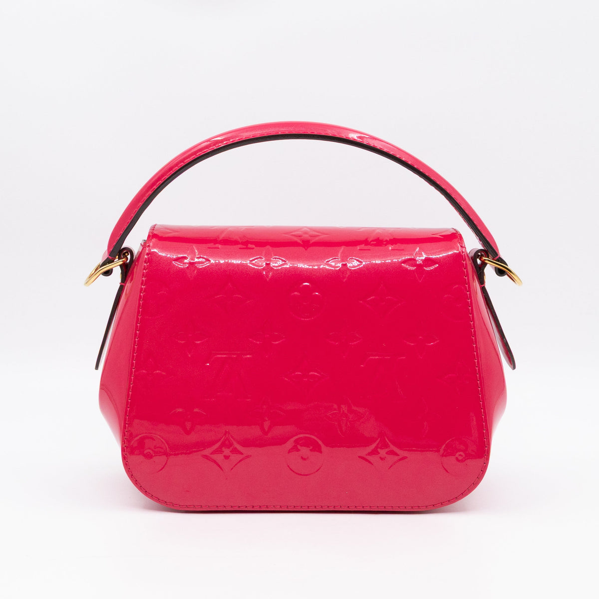 Pasadena Hot Pink Vernis Leather