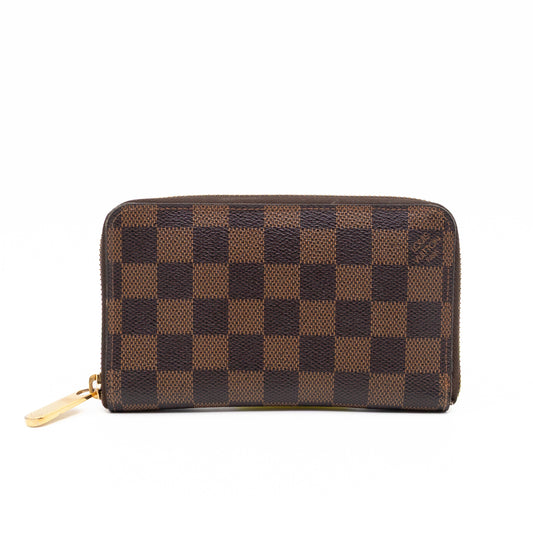 Louis-vuitton Compact Zippy Wallet Damier Ebene