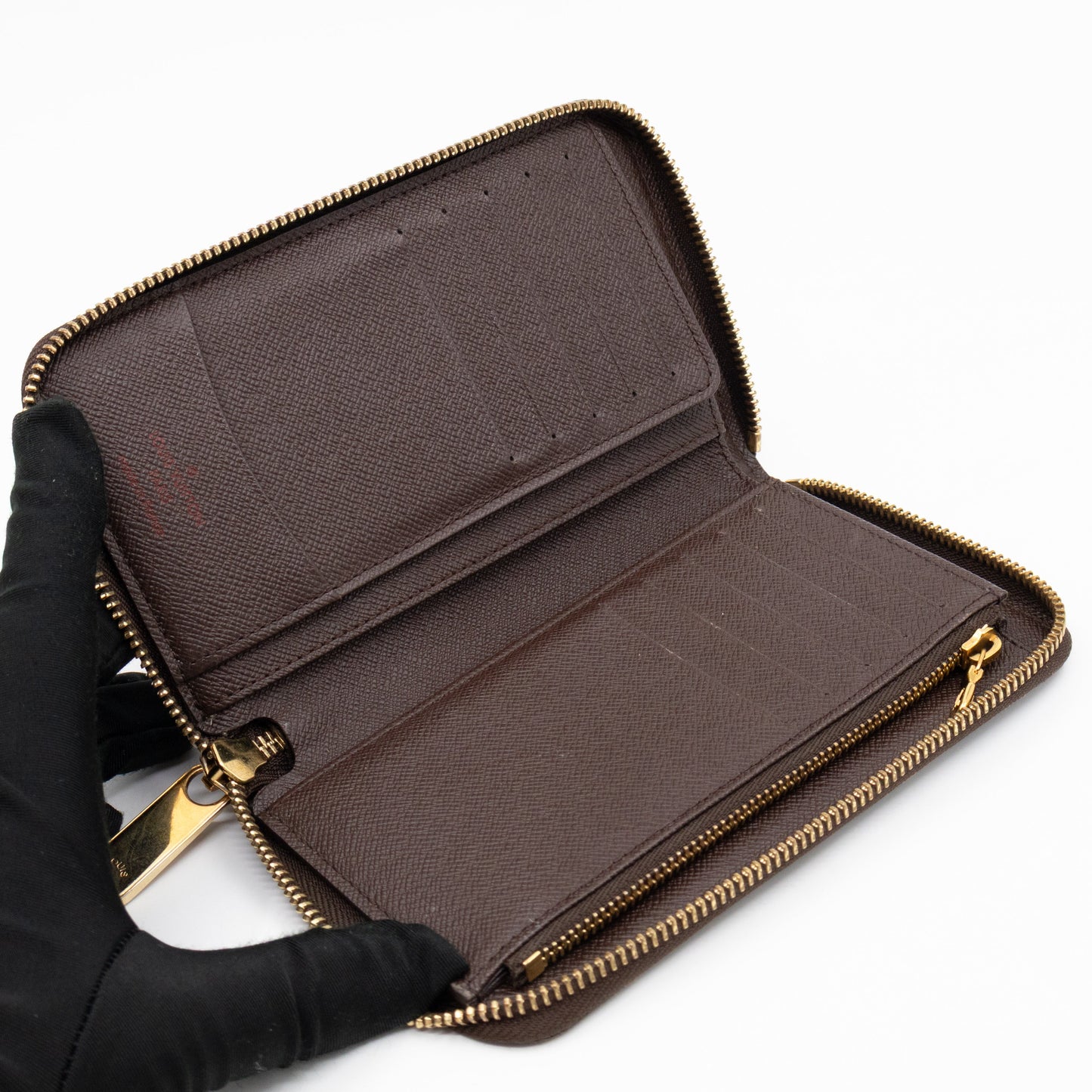 Louis-vuitton Compact Zippy Wallet Damier Ebene