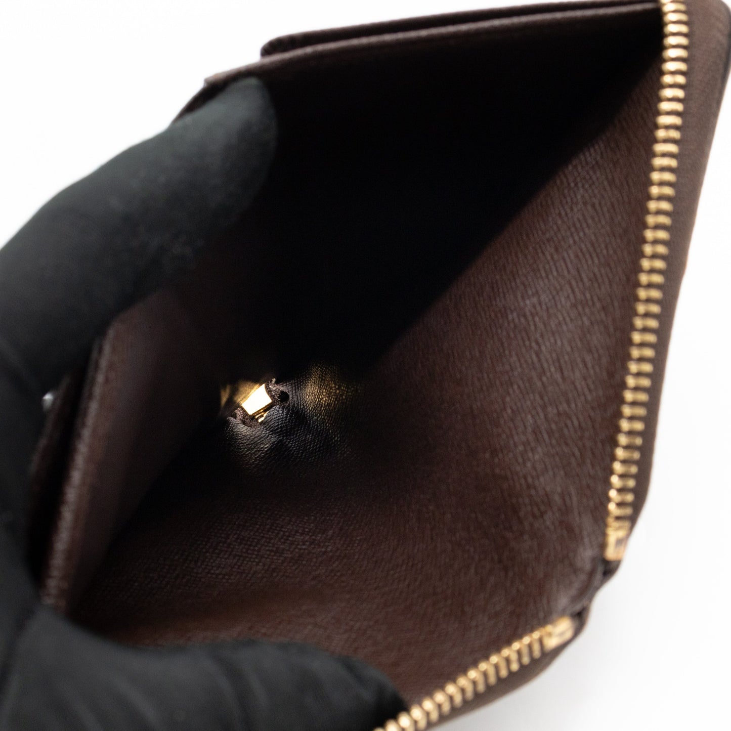 Louis-vuitton Compact Zippy Wallet Damier Ebene