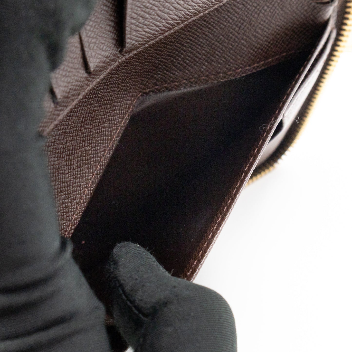 Louis-vuitton Compact Zippy Wallet Damier Ebene