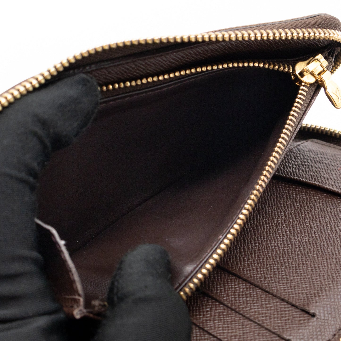 Louis-vuitton Compact Zippy Wallet Damier Ebene