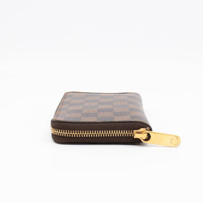 Louis-vuitton Compact Zippy Wallet Damier Ebene