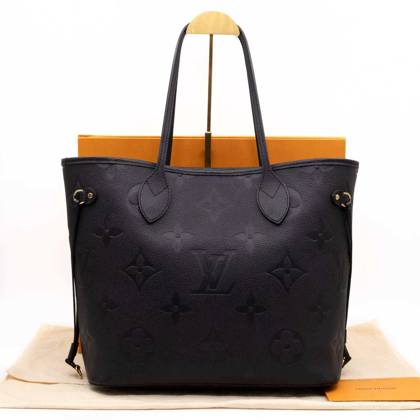Louis-vuitton Neverfull MM Black Monogram Empreinte