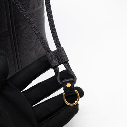 Louis-vuitton Neverfull MM Black Monogram Empreinte