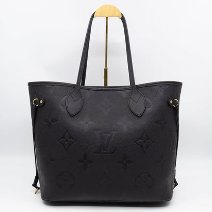 Louis-vuitton Neverfull MM Black Monogram Empreinte
