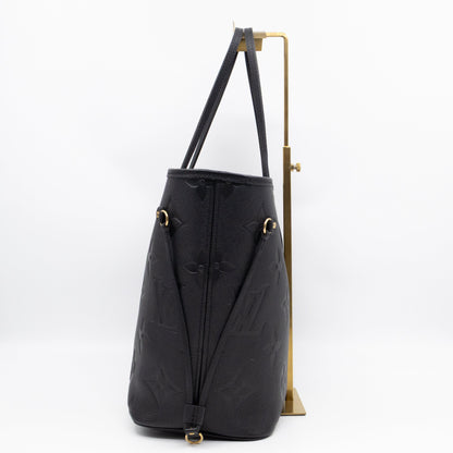 Louis-vuitton Neverfull MM Black Monogram Empreinte