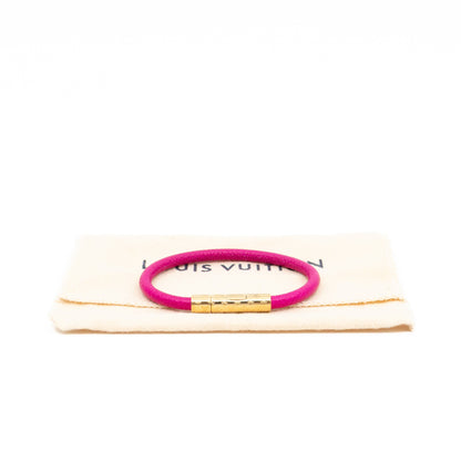 Confidential Bracelet Pink Leather