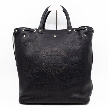 Tobago Trunks & Bags Black Suhali Leather