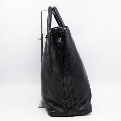 Tobago Trunks & Bags Black Suhali Leather