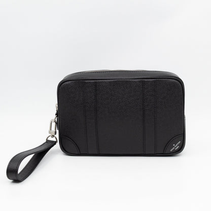 Pochette Kasai Clutch Black Leather