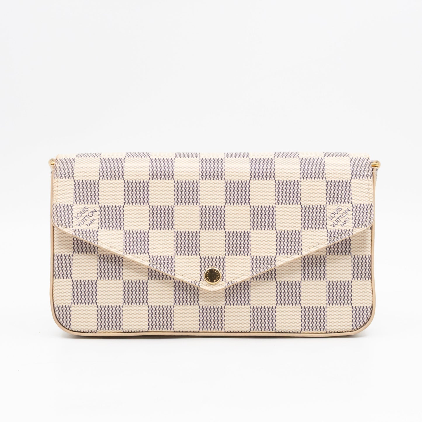 Pochette Felicie Damier Azur