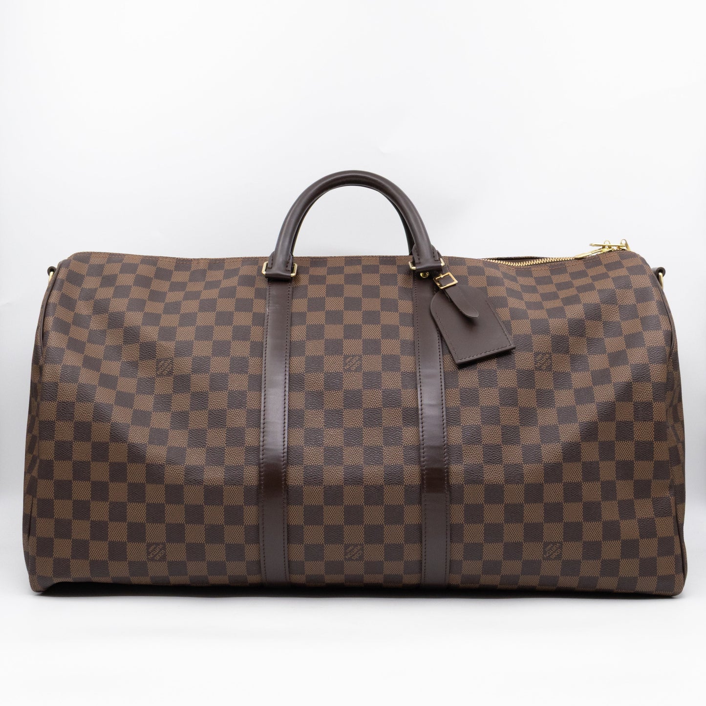 Keepall 55 Bandouliere Damier Ebene