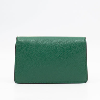 Dionysus Super Mini Green Leather