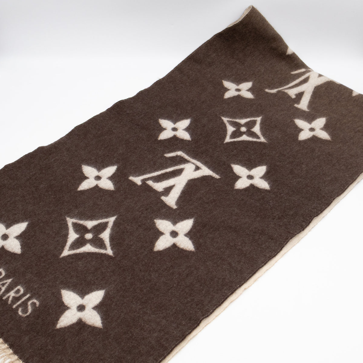 Reykjavik Gradient Cashmere Scarf Beige
