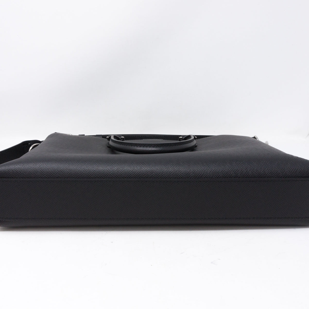 Louis-vuitton Anton Soft Briefcase Black Taiga Leather