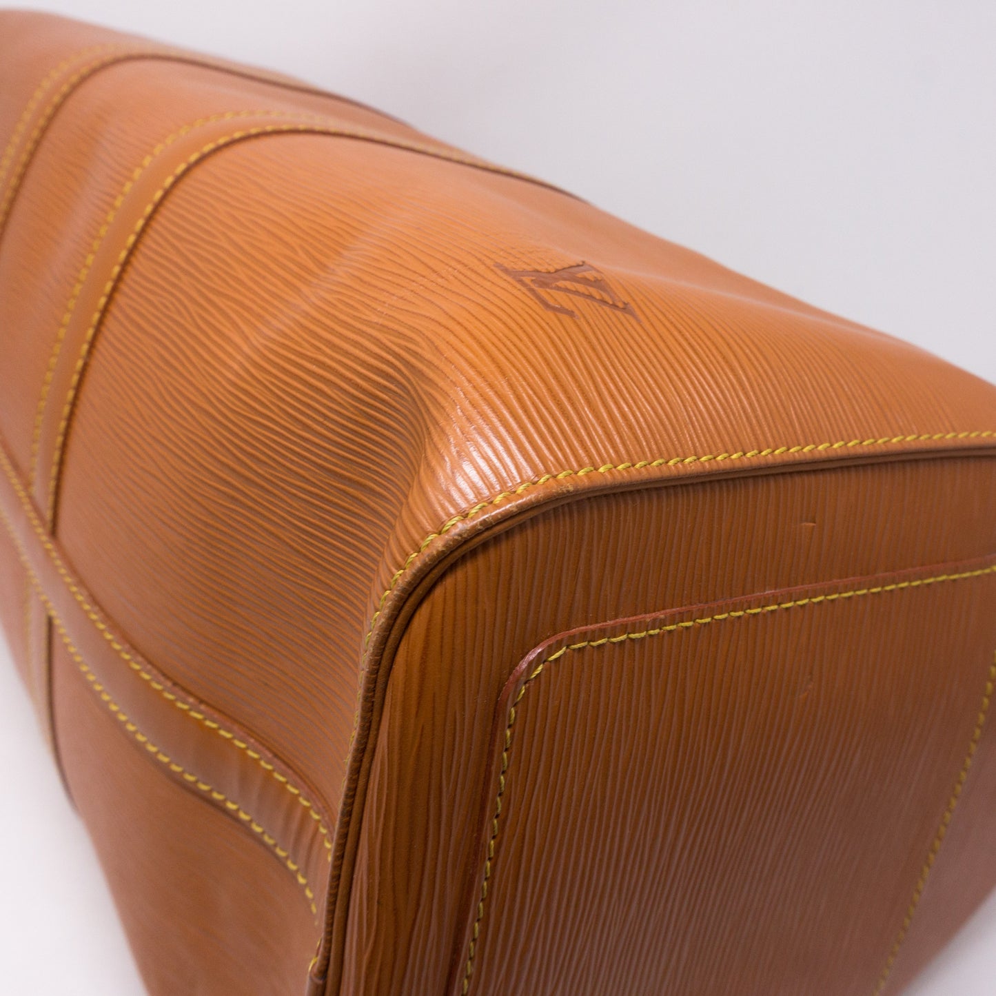 Louis-vuitton Keepall 45 Epi Leather Brown