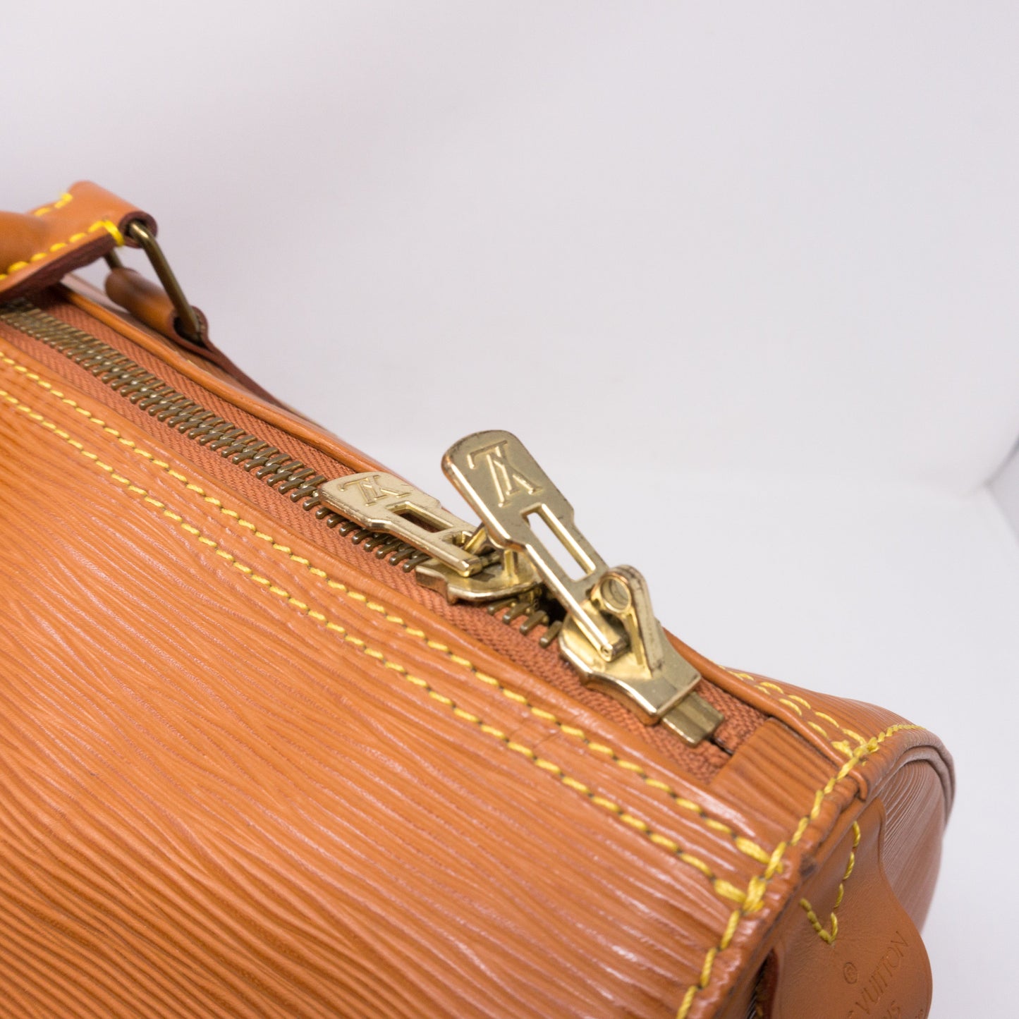 Louis-vuitton Keepall 45 Epi Leather Brown