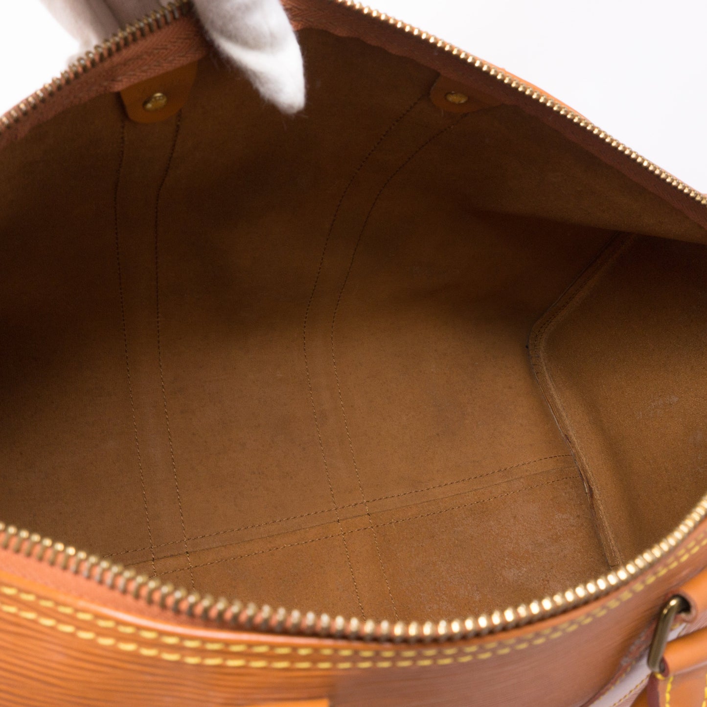 Louis-vuitton Keepall 45 Epi Leather Brown