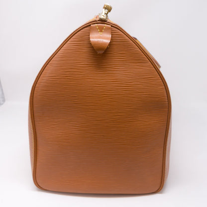 Louis-vuitton Keepall 45 Epi Leather Brown