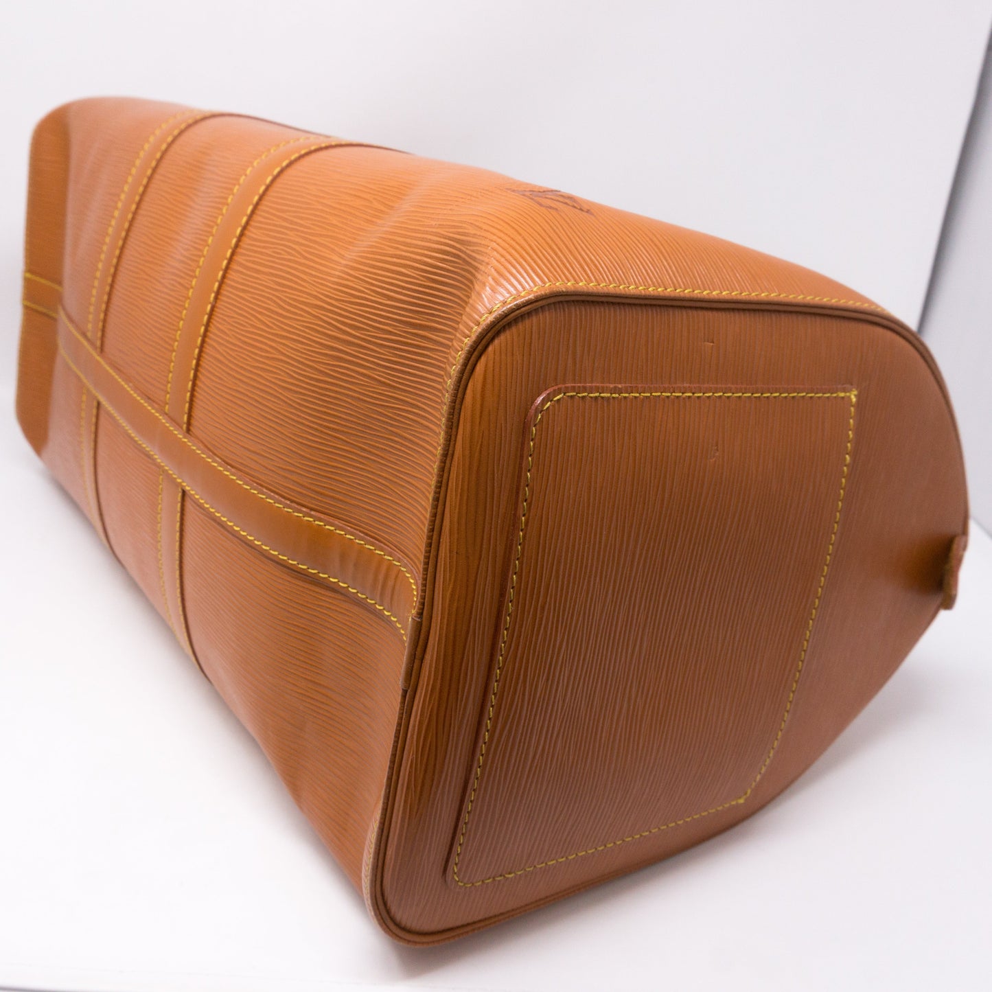 Louis-vuitton Keepall 45 Epi Leather Brown