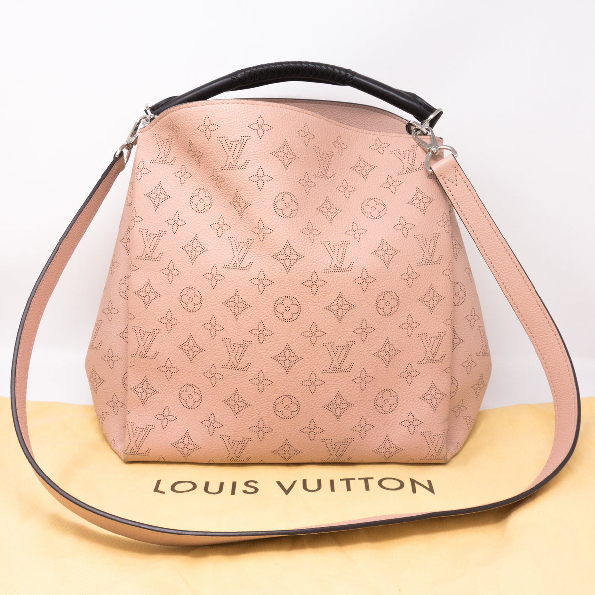 Louis-vuitton Babylone PM Magnolia Mahina Leather