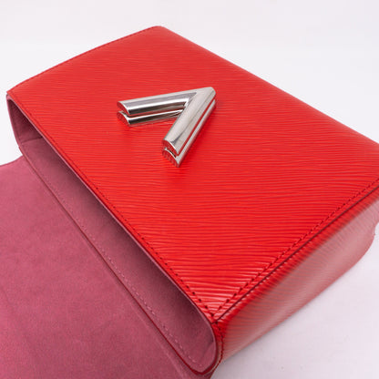 Louis-vuitton Twist MM Epi Leather Coquelicot Red