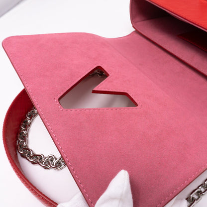 Louis-vuitton Twist MM Epi Leather Coquelicot Red