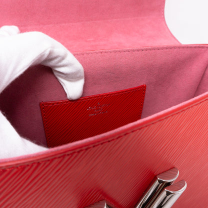 Louis-vuitton Twist MM Epi Leather Coquelicot Red