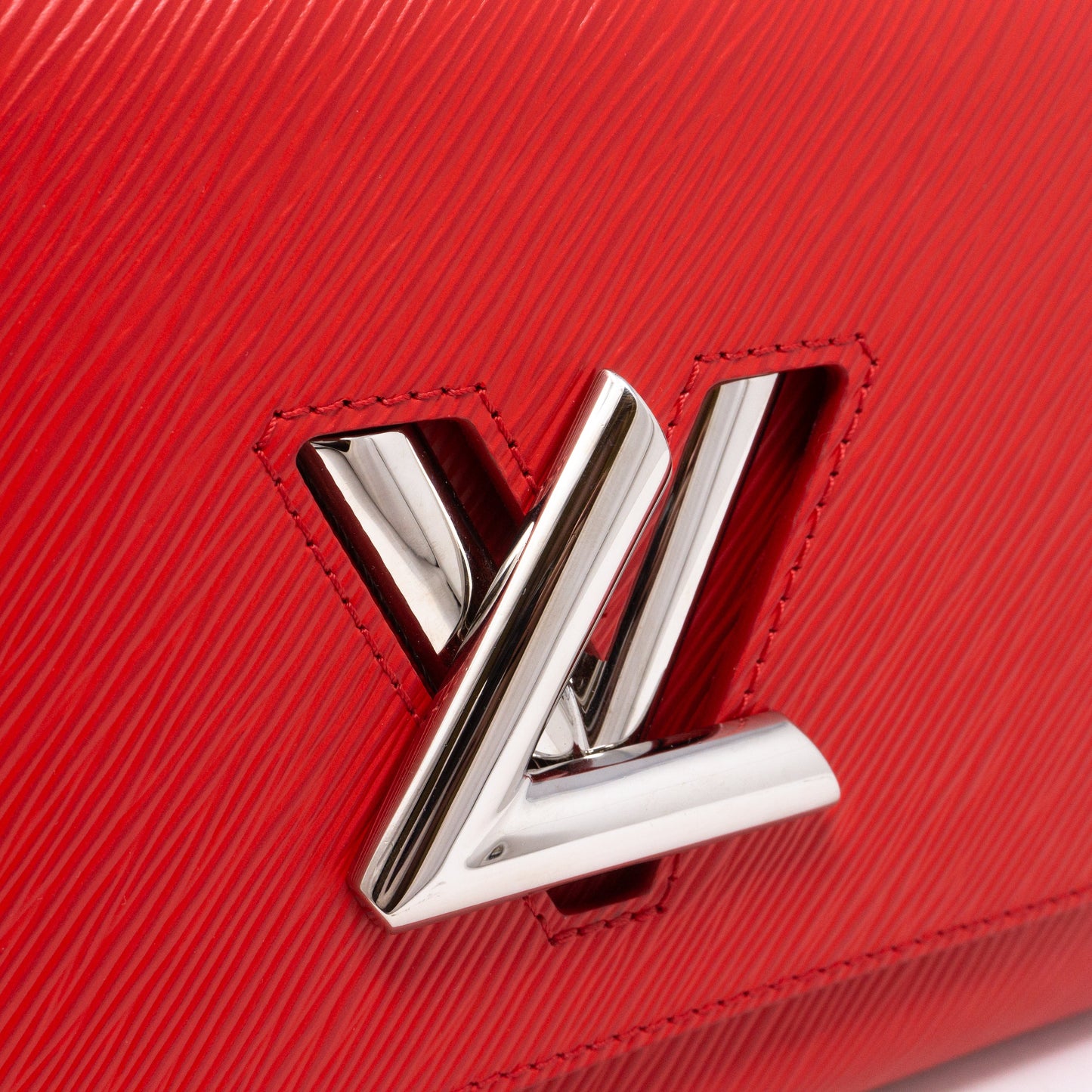 Louis-vuitton Twist MM Epi Leather Coquelicot Red