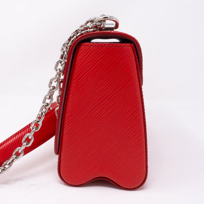 Louis-vuitton Twist MM Epi Leather Coquelicot Red