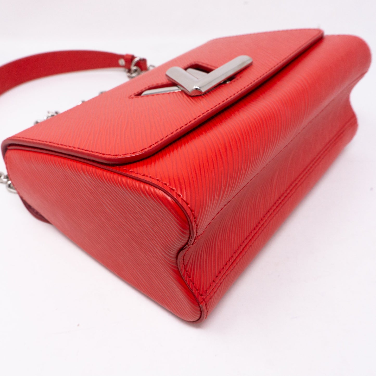 Louis-vuitton Twist MM Epi Leather Coquelicot Red