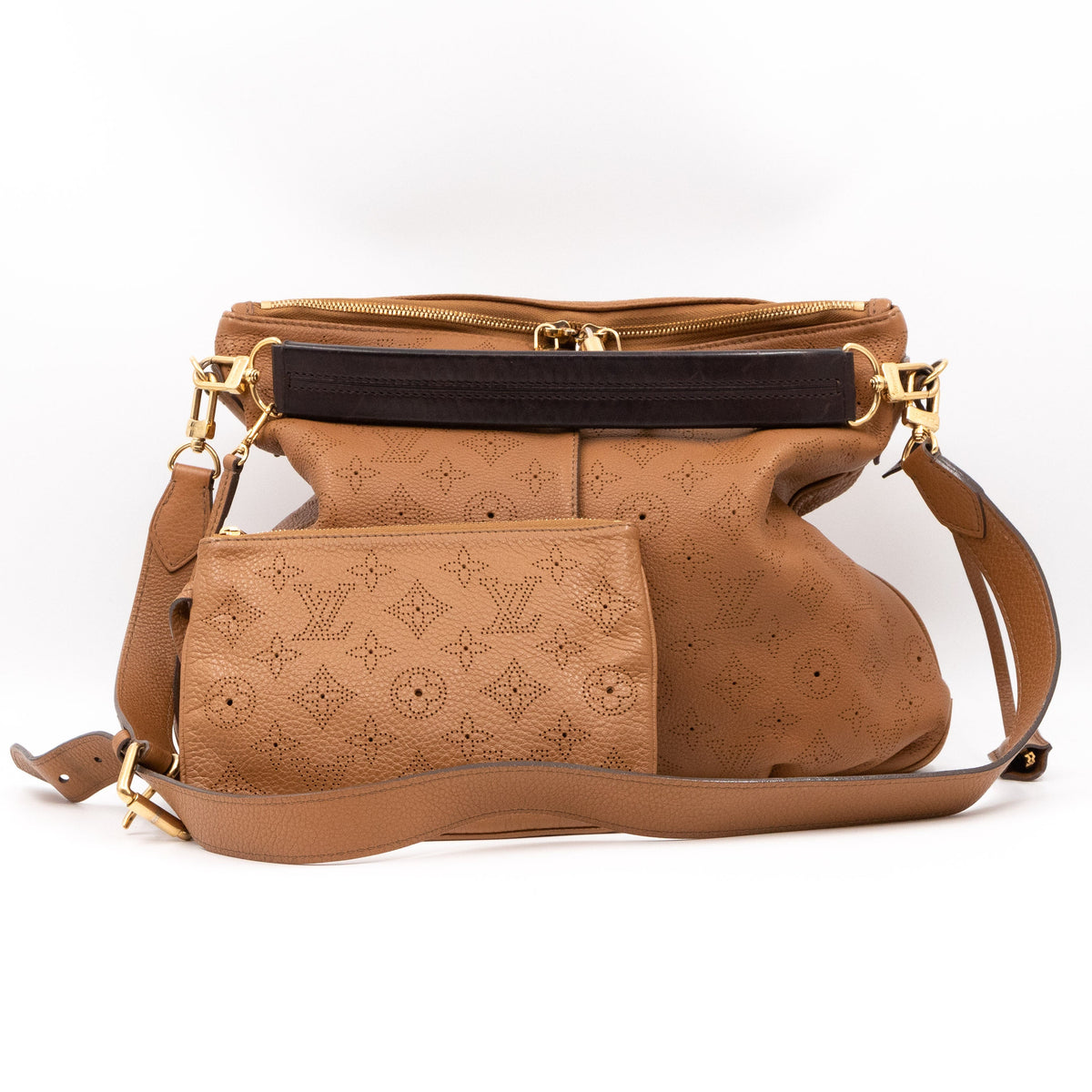 Louis-vuitton Selene PM Mahina Caramel Leather