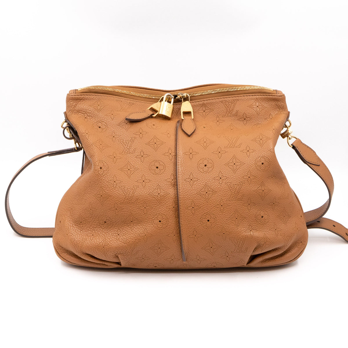 Louis-vuitton Selene PM Mahina Caramel Leather