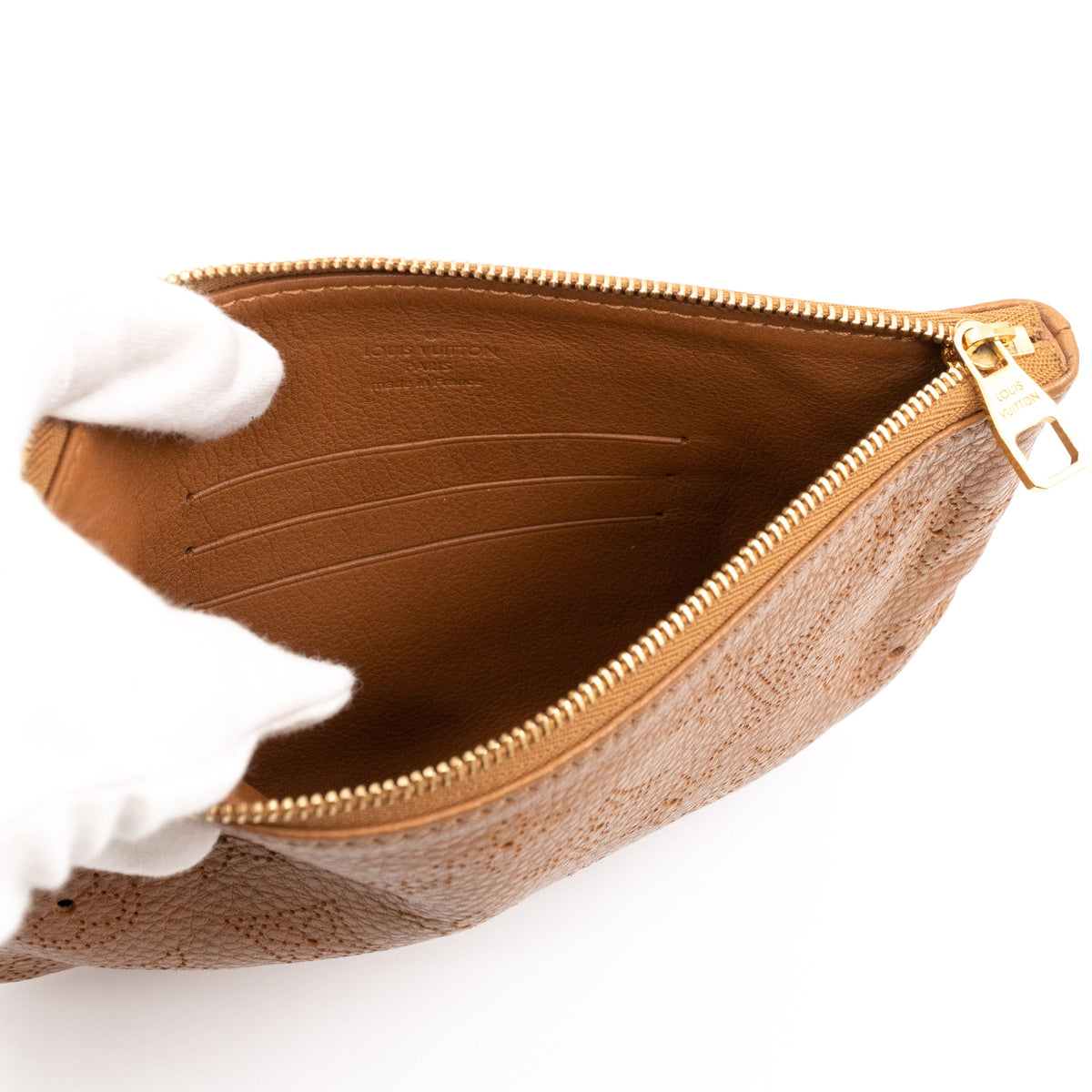 Louis-vuitton Selene PM Mahina Caramel Leather
