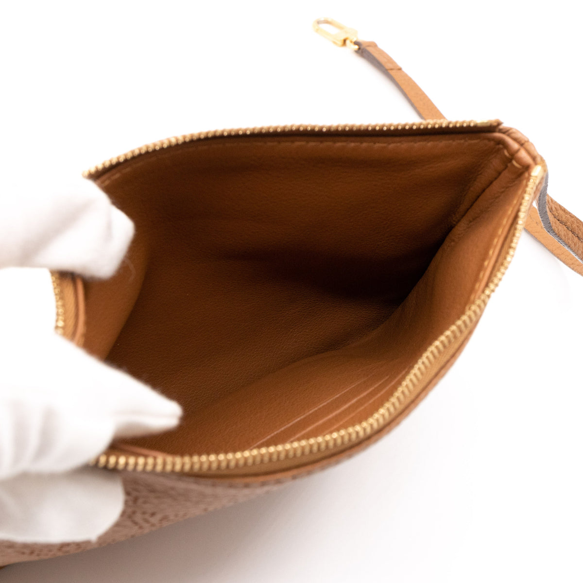 Louis-vuitton Selene PM Mahina Caramel Leather