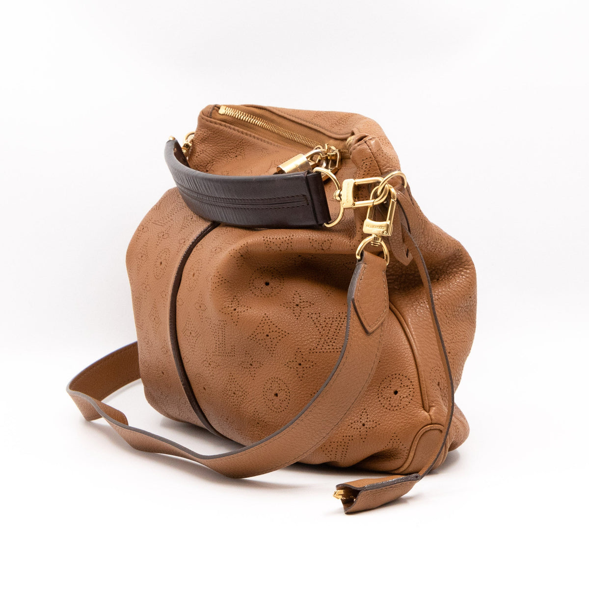 Louis-vuitton Selene PM Mahina Caramel Leather