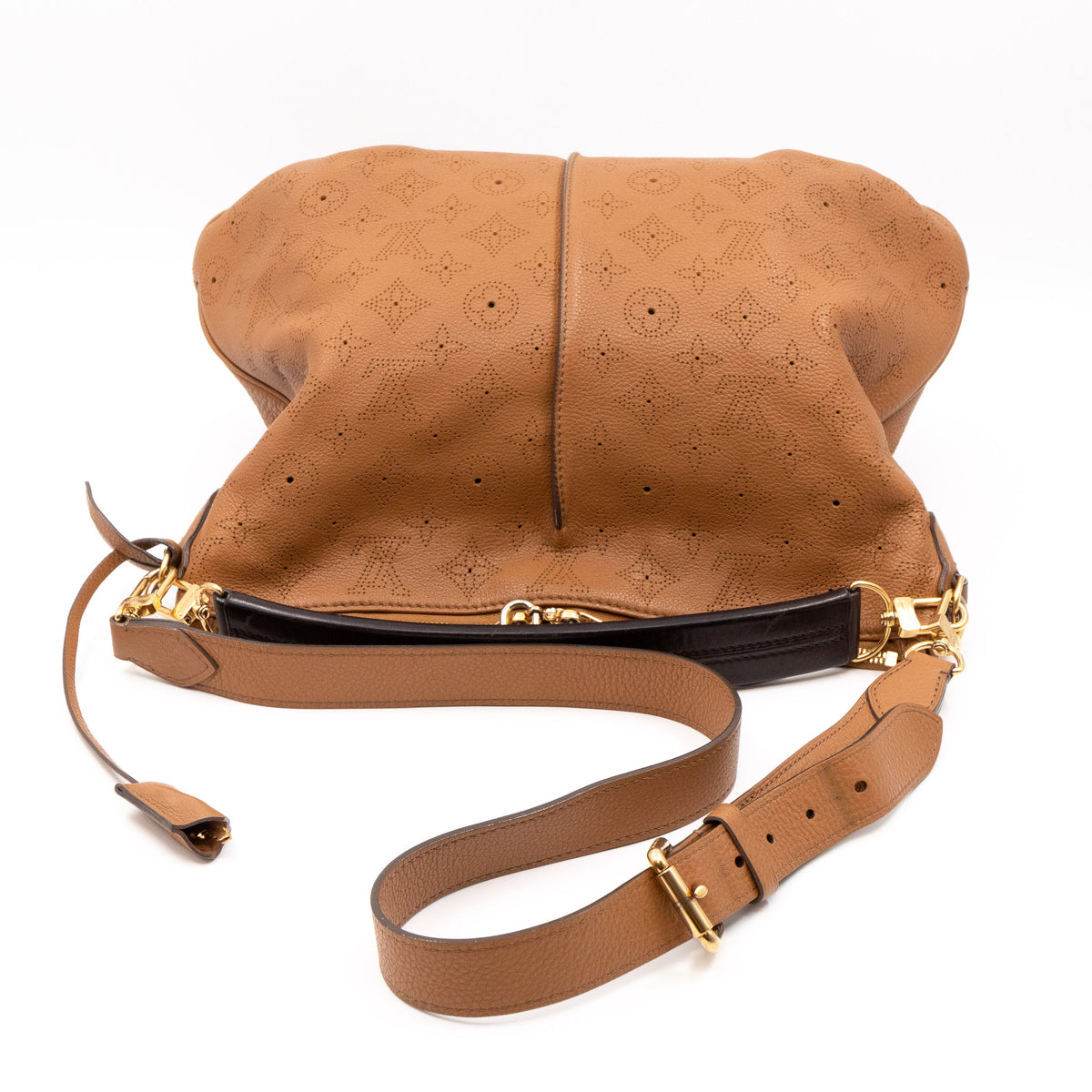 Louis-vuitton Selene PM Mahina Caramel Leather