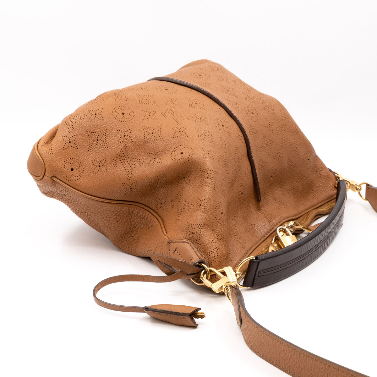 Louis-vuitton Selene PM Mahina Caramel Leather