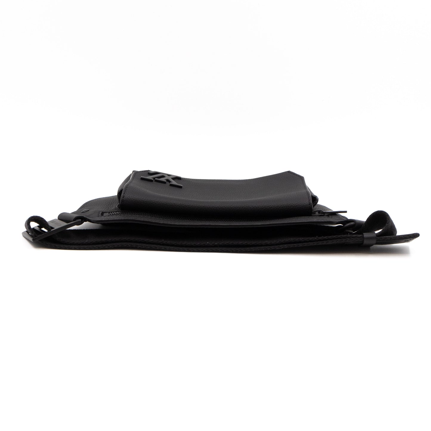 Louis-vuitton LV Aerogram Takeoff Sling Bag Black Leather