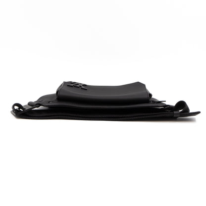 Louis-vuitton LV Aerogram Takeoff Sling Bag Black Leather