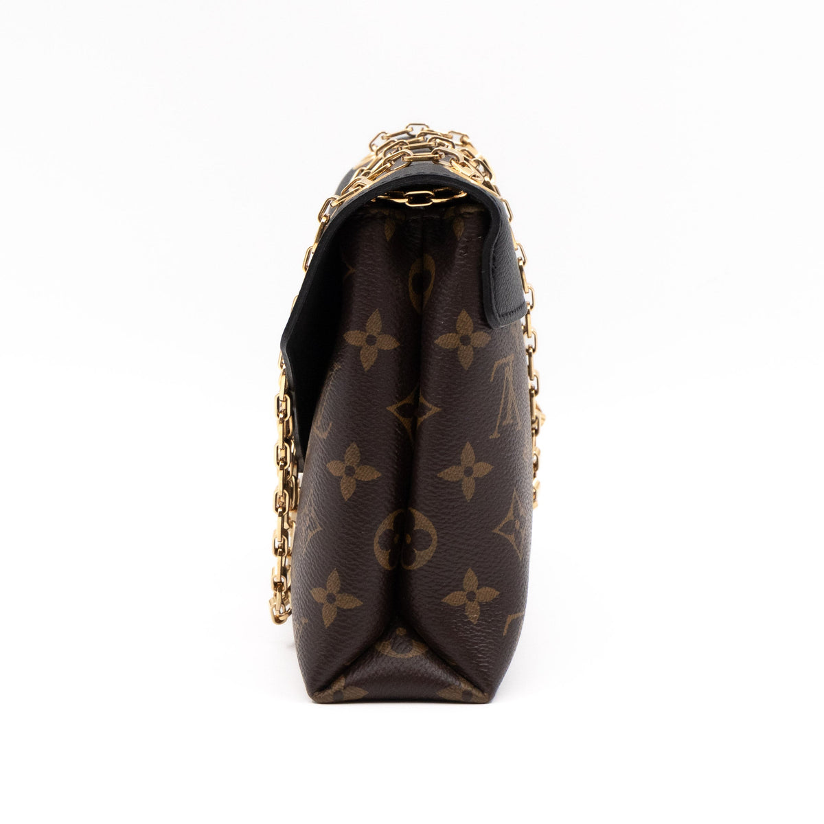 Louis-vuitton Pallas Chain Bag Monogram Black