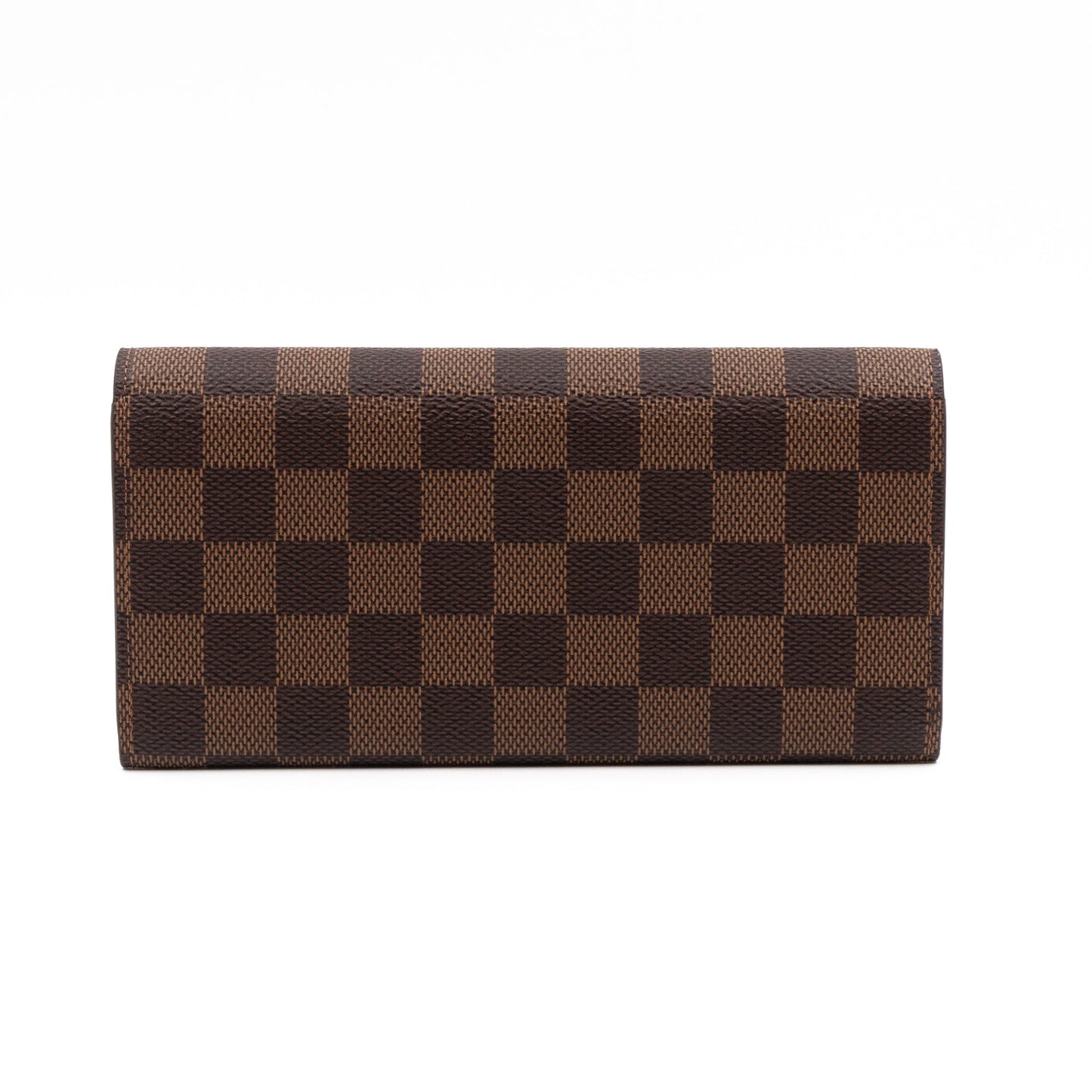 Louis-vuitton Emilie Wallet Damier Ebene Red