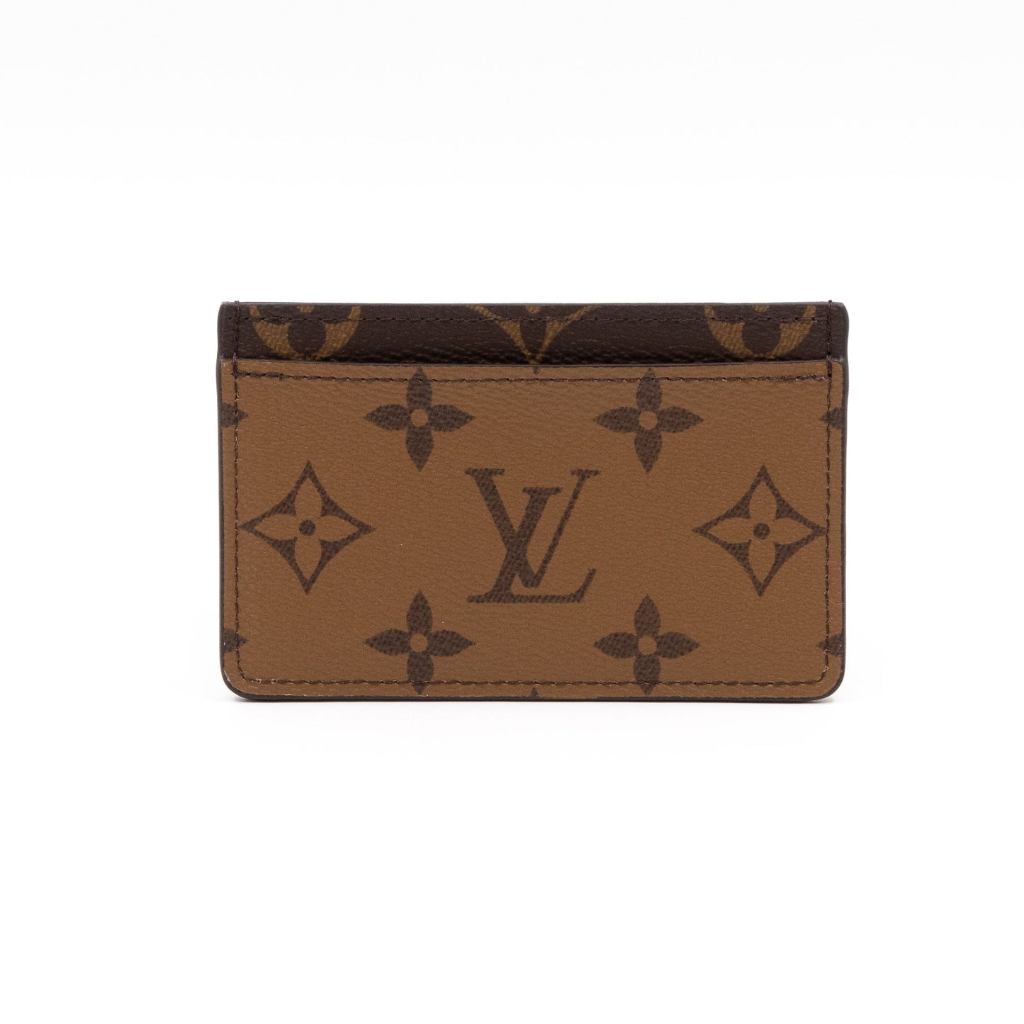 Louis-vuitton Card Holder Monogram Reverse