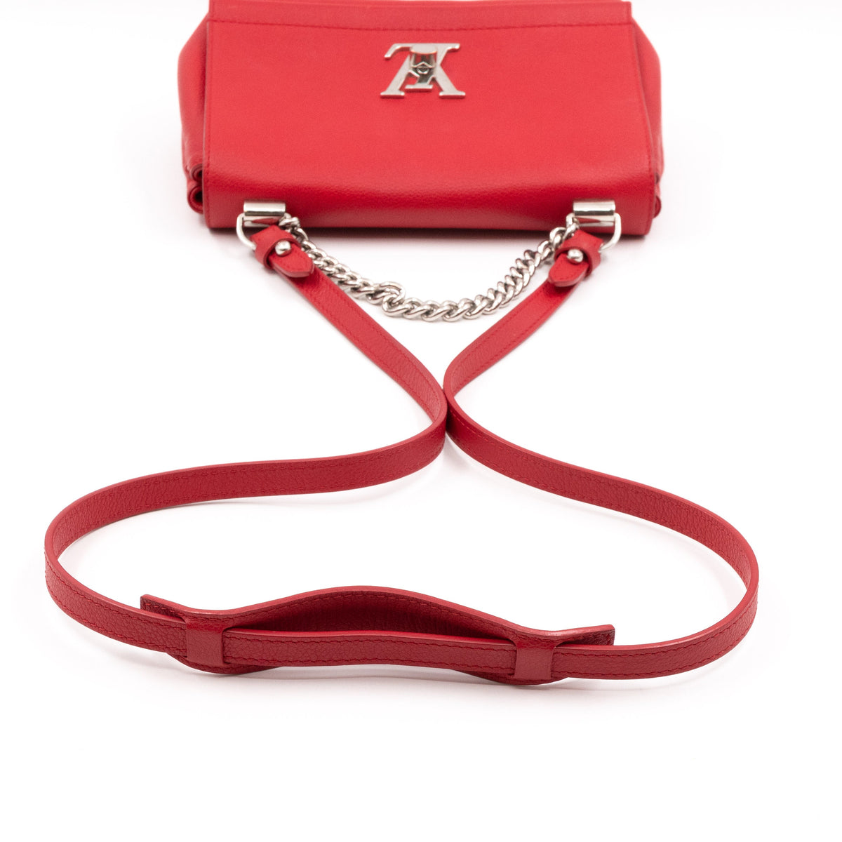 Louis-vuitton LockMe II BB Red Leather