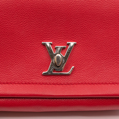 Louis-vuitton LockMe II BB Red Leather