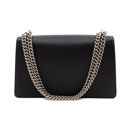 Dionysus Small Black Leather