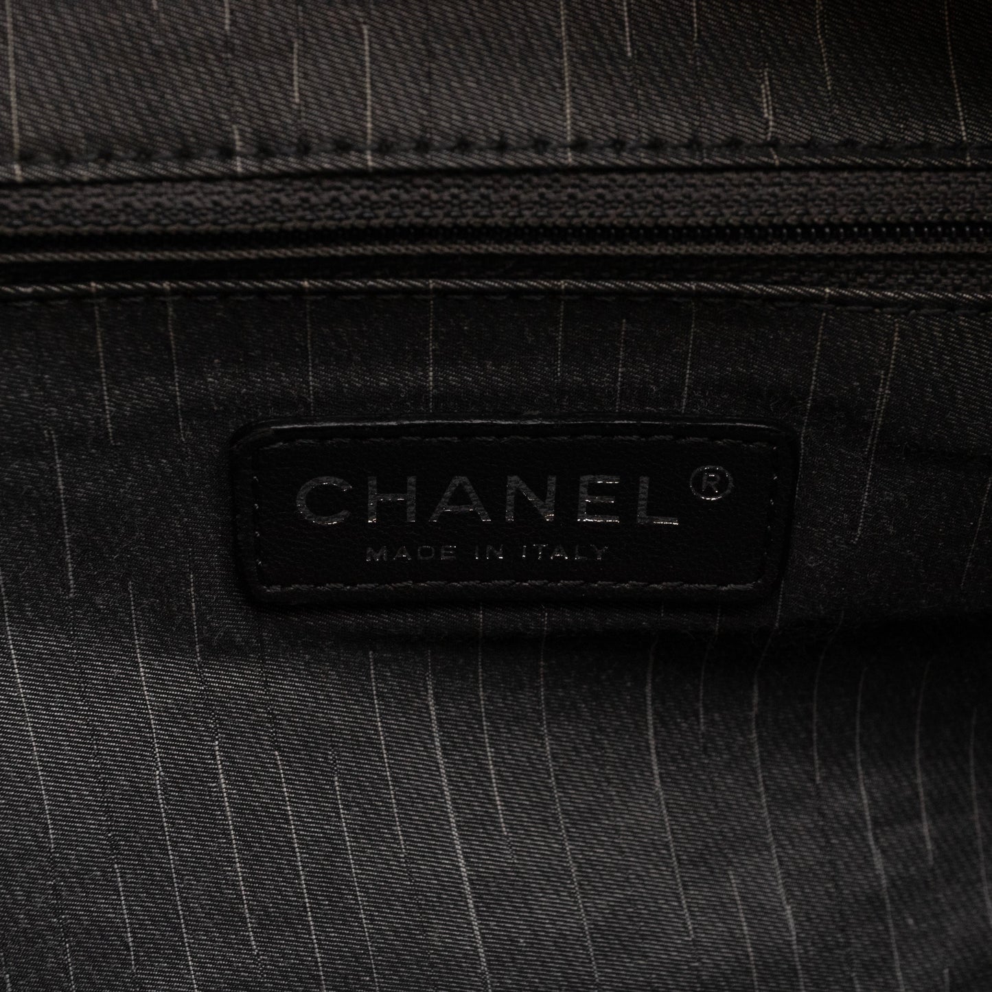 Bowling Bag Black Washed Leather